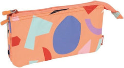 Schoolpennenzak Milan Animals Oranje 22 x 12 x 4 cm