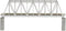 KATO 7077203 N Vakwerkbrug 1 spoor Universeel (l x b x h) 248 x 35 x 75 mm