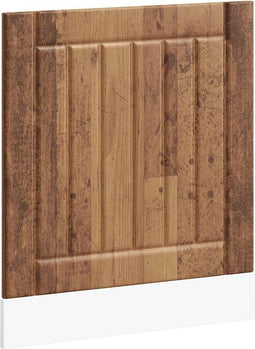vidaXL - Vaatwaspaneel - Lucca - bewerkt - hout - oud - houtkleurig