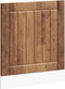 vidaXL - Vaatwaspaneel - Lucca - bewerkt - hout - oud - houtkleurig