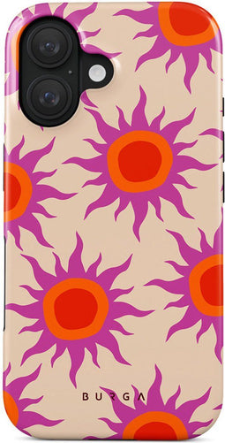 Burga Tough Case geschikt voor Apple iPhone 16 Plus - Sunset Glow
