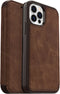 Otterbox Strada - Flip Cover - Kaarthouder - Bruin - iPhone 12/12 Pro