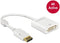 Delock 62600 - DisplayPort naar DVI actieve adapter - 1920 x 1200 @ 60 Hz - Wit