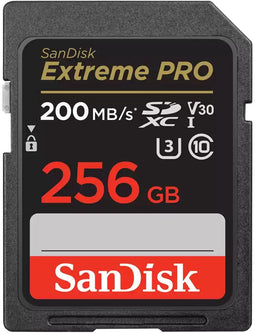 SanDisk Extreme Pro - SDXC UHS-I - 256GB - 200MB/s lezen 90MB/s schrijven (2024)