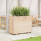 vidaXL - Plantenbak - 90x40x72 - cm - massief - grenenhout