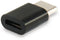 Equip 133472 - USB 2.0 type-C naar micro - 50cm - Zwart