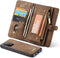 Caseme - vintage 2 in 1 portemonnee hoes - Geschikt voor Samsung Galaxy A52 / A52s - Bruin