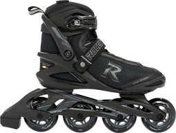Roces Icon 80 - Inlineskates - Cool Breath systeem - Zwart - Maat 48