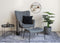 House Nordic Vloerkleed Havana Zwart/Wit 160x230cm