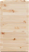vidaXL - Plantenbak - 90x40x72 - cm - massief - grenenhout