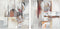 Schilderij DKD Home Decor Abstract (60 x 2,8 x 60 cm) (2 Stuks)