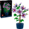 LEGO Botanicals Hibiscus - 10372 - Bouwset voor volwassenen met 5 bloemen - Lavendel (660 stuks)