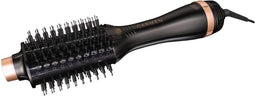 Carmen DC1090 - Föhnborstel - 750 W - Ovaal - ION technologie - Zwart met roségoud