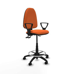 Piqueras y Crespo BFN01RN - Bureaustoel - Hoogteverstelbaar - Oranje
