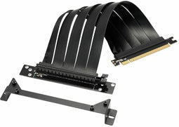 Sharkoon Vertical Graphics Card Kit 4.0 - Vertical GPU Mounting Kit - PCIe 4.0 riser kabel