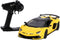 Radiografisch bestuurbare auto lamborghini 1:14 2.4g aventador geel.