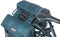 Basil Elegance - Dubbele Fietstas - 40-49L - Waterafstotend - Gerecycled PET - Estate Blue