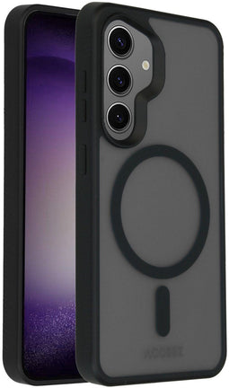 Accezz Samsung Galaxy S24 - Rugged Backcover - MagSafe - Zwart