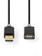 Nedis CCBW60010AT30 - USB A Kabel - 300 cm - Grijs