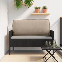 vidaXL - Pallet - Kussen - voor - Rugleuning - Taupe - 120x40x12 - cm - Oxford - Stof