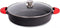 Valira Black Induction Braad-, Kookpan ø 32cm met Deksel - Extra Harde Coating,