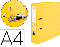 Ringmap Liderpapel AZ23 Geel A4 (1 Stuks)
