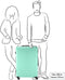 Princess Traveller PT01 - Reiskoffer - Lichtgewicht - Pacific Mint - L - 77cm