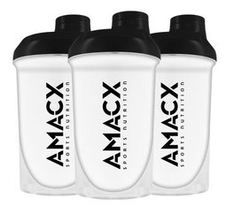 3x Amacx Shaker - 500 ml - Drinkbidon - Wit