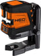 Neo Tools 75-107 - Kruislijnlaser - Zelfnivellerend - Groen