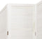 vidaXL - Kamerscherm - met - 3 - panelen - massief - paulowniahout - wit