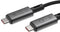 LINQ Connects USB4 Pro USB-C naar USB-C Kabel – Geschikt voor 40Gbps en 100W Power Delivery | 30cm Hoogwaardige Kabel
