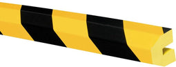 Moravia 422.21.711 Beschermprofiel met sleuf Zwart, Geel (l x b x h) 1000 x 36 x 40 mm