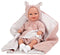 MuÑecas Arias Elegante Babyto-pop Met Dekengewicht 35 Cm Roze