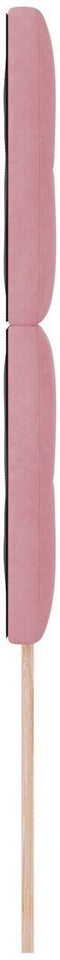 vidaXL - Hoofdbord - met - Knopen - - - Roze - - - 100 - cm - - - Velvet