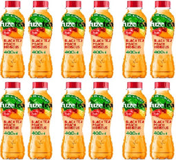 Fuze Tea Black Tea Peach Hibiscus 12 petflesjes x 40 cl