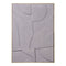 House Nordic ApS Madeline - Reliëf wanddecoratie - Uniek reliëfdesign - Wit - 50x70x3 cm