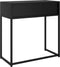 vidaXL - Wandtafel - 72x35x75 - cm - staal - zwart