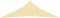 vidaXL - Zonnezeil - 160 - g/m² - 4x4x5,8 - m - HDPE - beige