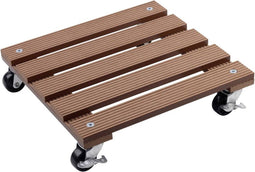 Metafranc WU0825100 Transportroller Houtcomposiet (WPC) Laadvermogen (max.): 60 kg 300 mm x 300 mm x 73 mm Aantal rolle