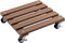 Metafranc WU0825100 Transportroller Houtcomposiet (WPC) Laadvermogen (max.): 60 kg 300 mm x 300 mm x 73 mm Aantal rolle