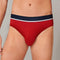 Schiesser 95/5 Organic - Heren Rio Slip - 3-pack - Rood Blauw Grijs-gemêleerd (3 stuks)