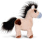 Nici Mystery Hearts Pony/paard Loretta pluche knuffel - beige - 25 cm