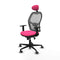 Piqueras y Crespo 1D036G1 - Bureaustoel - Hoogteverstelbaar met armleuning - Roze