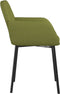 vidaXL - Eetkamerstoelen - 2 - st - fluweel - lichtgroen