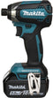 Makita DTD153RTJ - 18V accu slagschroevendraaier - 2x 5.0Ah - compact en lichtgewicht (2 stuks)