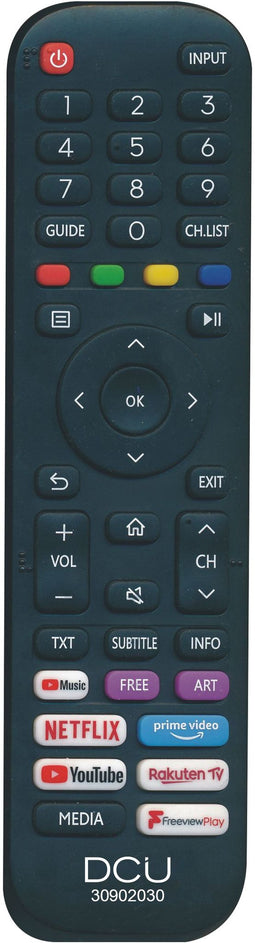 DCU Advance Tecnologic 30902030 - Afstandsbediening - IR Draadloos - Zwart