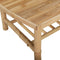 vidaXL - Tuintafel - 90x55x37 - cm - bamboe