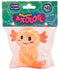 Anti Stress Axolotl - Mochi Squishy - Glitters - Multi kleuren