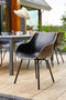 Hartman Sophie Elegance - Tuinstoel - Ergonomisch zitcomfort - Zwart (set van 2)