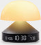 Lexon Mina Sunrise Wake Up Light Wekker - Metallic Grey